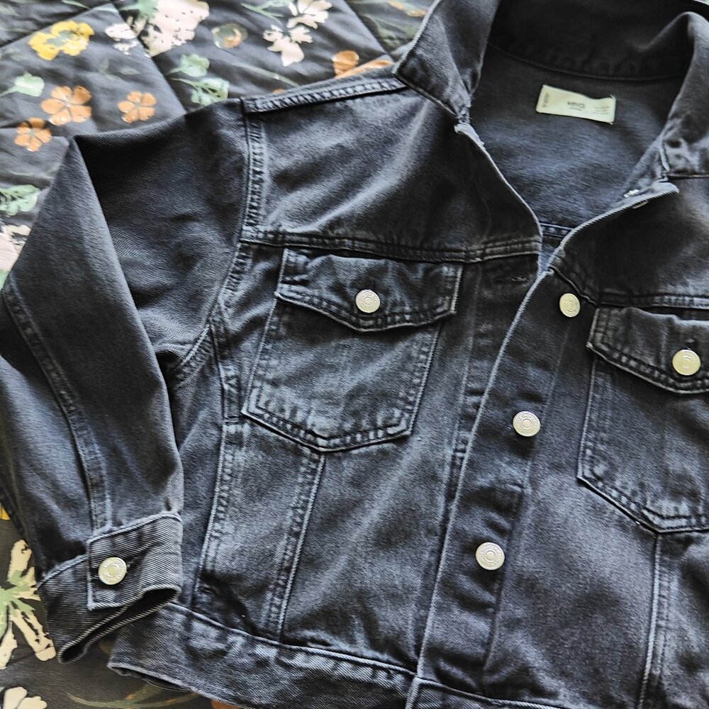 Mango denim jacket. Like new